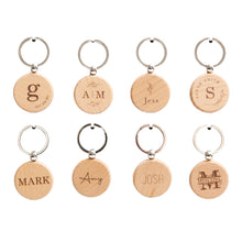 Load image into Gallery viewer, Keychain Round