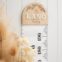 Load image into Gallery viewer, Height Chart - Floral