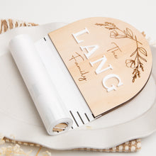 Load image into Gallery viewer, Height Chart - Floral