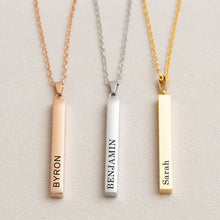 Load image into Gallery viewer, Necklace single bar