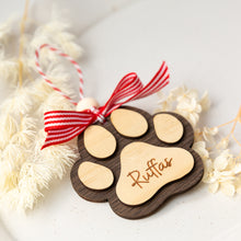 Load image into Gallery viewer, Paw ornament