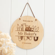 Load image into Gallery viewer, Classroom sign - Stationary