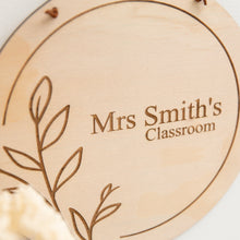 Load image into Gallery viewer, Classroom sign - Leaf