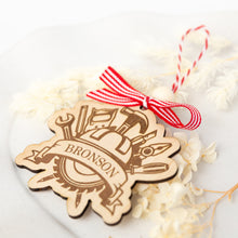 Load image into Gallery viewer, Tools Down Ornament