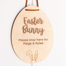 Load image into Gallery viewer, Easter Bunny door hanger