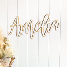 Load image into Gallery viewer, Two colour wall name