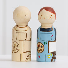 Load image into Gallery viewer, Occupation Peg Dolls
