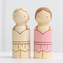 Load image into Gallery viewer, Occupation Peg Dolls
