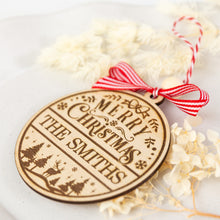 Load image into Gallery viewer, Christmas round ornament C11
