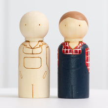 Load image into Gallery viewer, Occupation Peg Dolls
