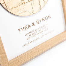 Load image into Gallery viewer, Personalised Map Wall Art
