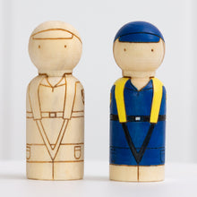 Load image into Gallery viewer, Occupation Peg Dolls
