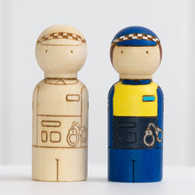 Load image into Gallery viewer, Occupation Peg Dolls
