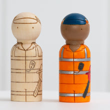 Load image into Gallery viewer, Occupation Peg Dolls
