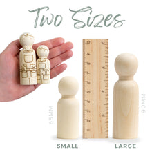 Load image into Gallery viewer, Character Peg Dolls
