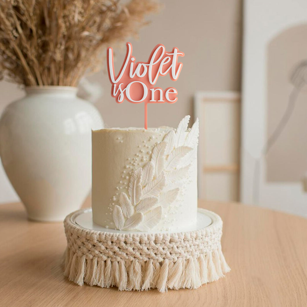 Cake topper